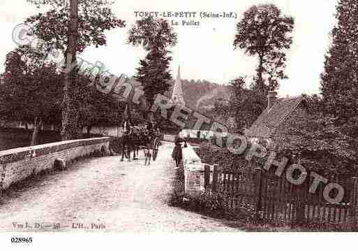 Ville de TORCYLEPETIT, carte postale ancienne