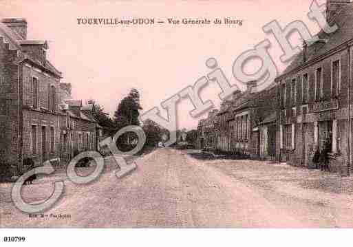 Ville de TOURVILLESURODON, carte postale ancienne