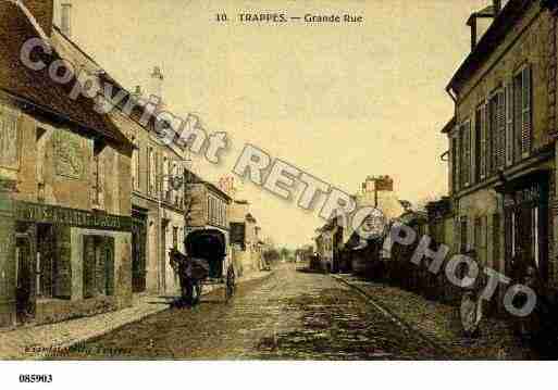 Ville de TRAPPES, carte postale ancienne