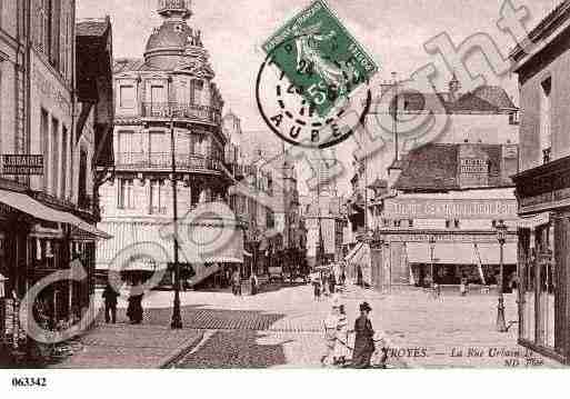 Ville de TROYES, carte postale ancienne