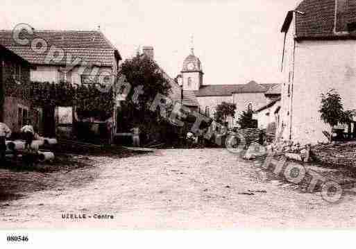 Ville de UZELLE, carte postale ancienne