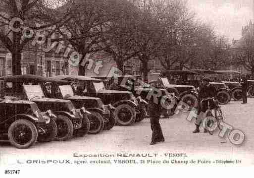 Ville de VESOUL, carte postale ancienne