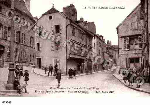 Ville de VESOUL, carte postale ancienne