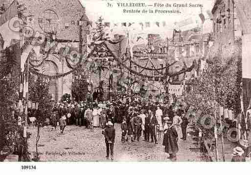 Ville de VILLEDIEULESPOELES, carte postale ancienne