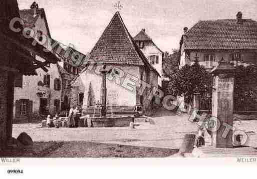 Ville de WILLER, carte postale ancienne Ville de WILLER, carte postale ancienne