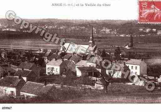 Ville de ANGE, carte postale ancienne