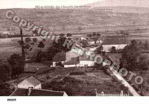 Ville de ARCETSENANS, carte postale ancienne