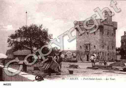 Ville de ARLES, carte postale ancienne