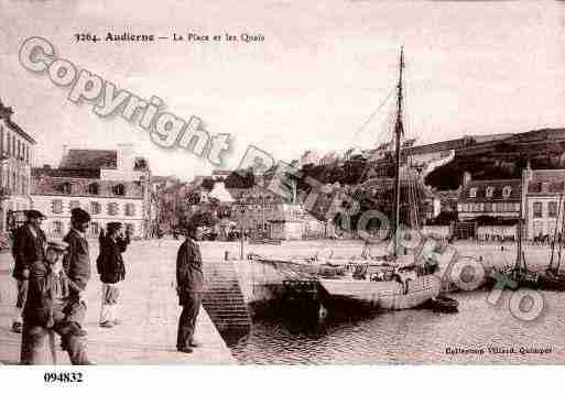 Ville de AUDIERNE, carte postale ancienne