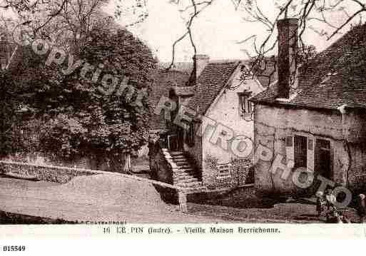 Ville de BADECONLEPIN, carte postale ancienne