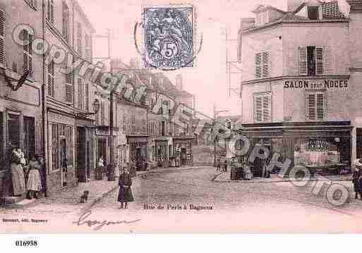 Ville de BAGNEUX, carte postale ancienne