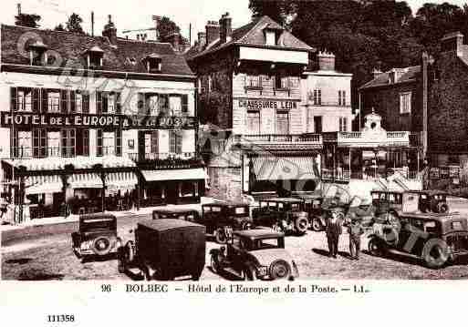 Ville de BOLBEC, carte postale ancienne