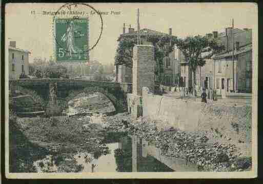 Ville de BRIGNAIS, carte postale ancienne