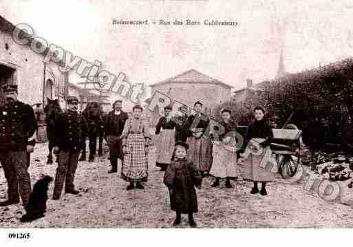 Ville de BUISSONCOURT, carte postale ancienne