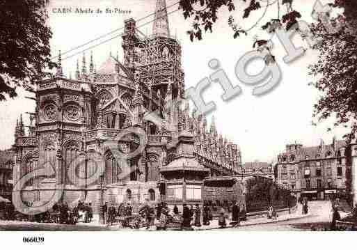 Ville de CAEN, carte postale ancienne