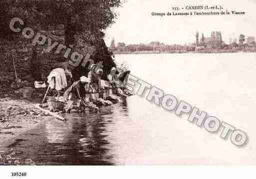 Ville de CANDESSAINTMARTIN, carte postale ancienne