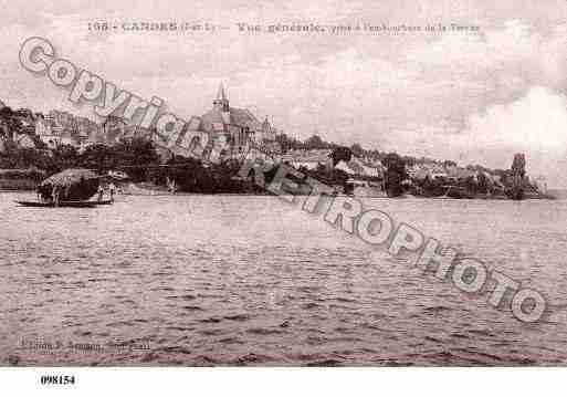 Ville de CANDESSAINTMARTIN, carte postale ancienne