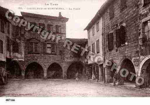 Ville de CASTELNAUDEMONTMIRAL, carte postale ancienne