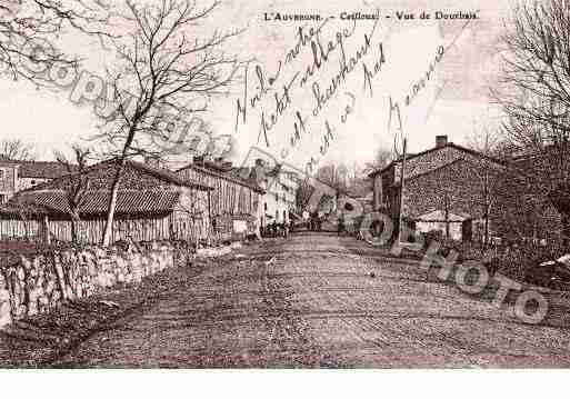 Ville de CEILLOUX, carte postale ancienne