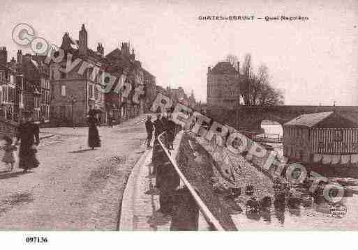 Ville de CHATELLERAULT, carte postale ancienne