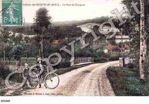 Ville de CLERQUES, carte postale ancienne