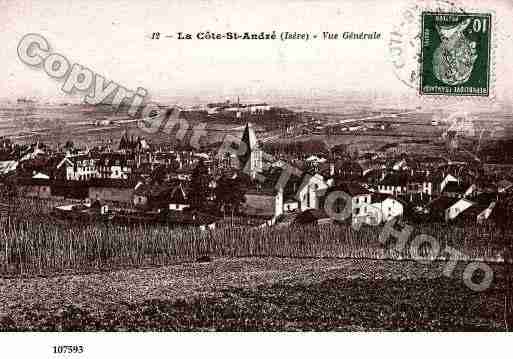 Ville de COTESAINTANDRE(LA), carte postale ancienne