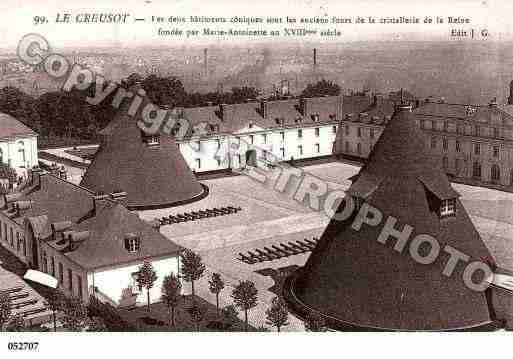 Ville de CREUSOT(LE), carte postale ancienne