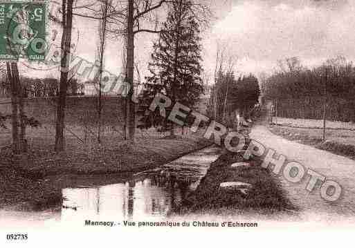 Ville de ECHARCON, carte postale ancienne