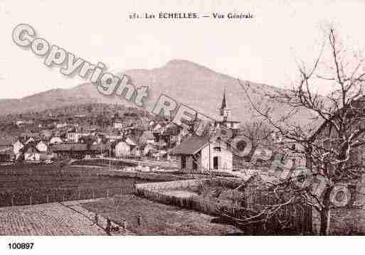 Ville de ECHELLES(LES), carte postale ancienne