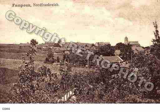 Ville de FAMPOUX, carte postale ancienne Ville de FAMPOUX, carte postale ancienne