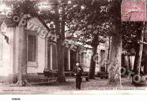 Ville de GANTIES, carte postale ancienne