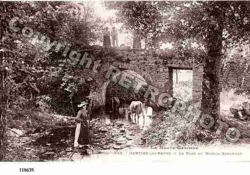 Ville de GANTIES, carte postale ancienne