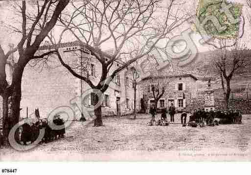 Ville de GLUIRAS, carte postale ancienne