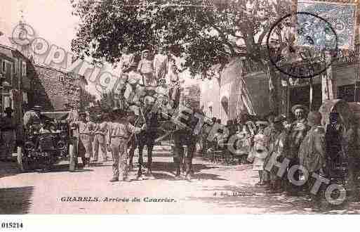 Ville de GRABELS, carte postale ancienne