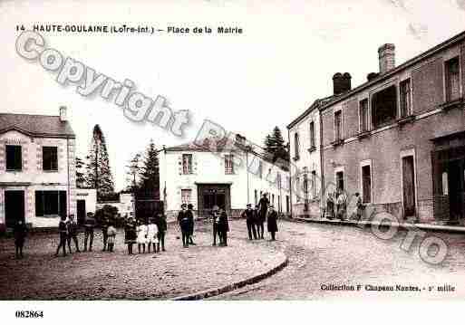 Ville de HAUTEGOULAINE, carte postale ancienne