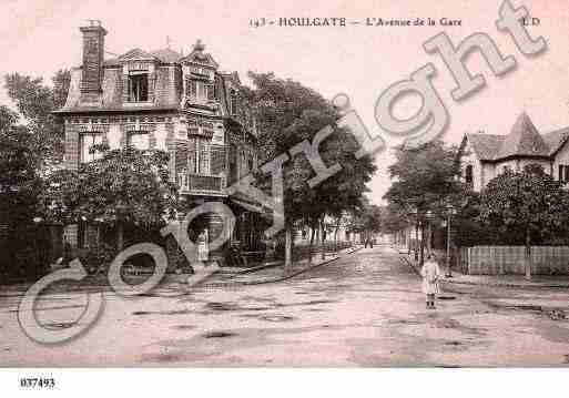 Ville de HOULGATE, carte postale ancienne