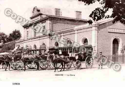 Ville de ISSOIRE, carte postale ancienne