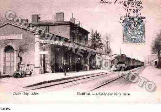 Ville de ISSOIRE, carte postale ancienne