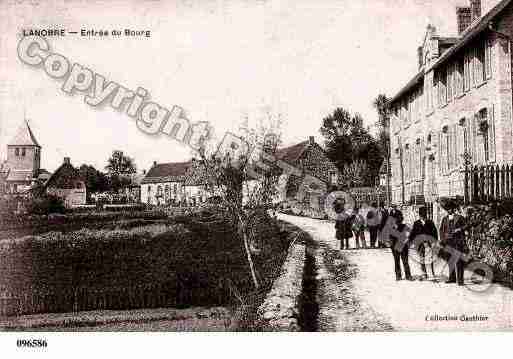 Ville de LANOBRE, carte postale ancienne