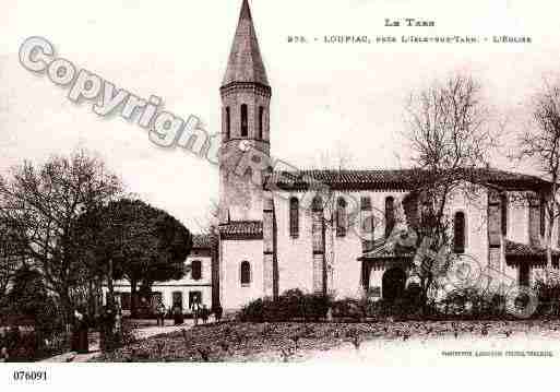 Ville de LOUPIAC, carte postale ancienne