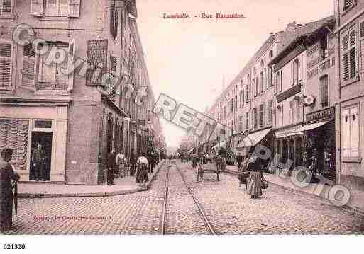 Ville de LUNEVILLE, carte postale ancienne