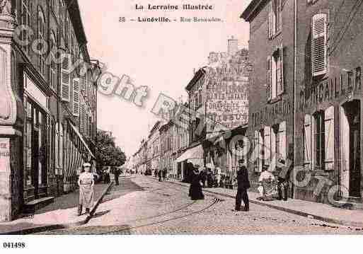 Ville de LUNEVILLE, carte postale ancienne Ville de LUNEVILLE, carte postale ancienne