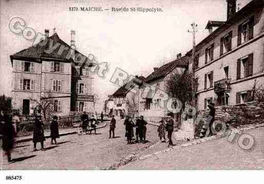 Ville de MAICHE, carte postale ancienne