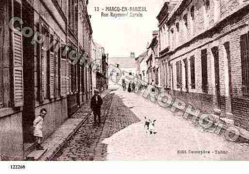 Ville de MARCQENBAROEUL, carte postale ancienne