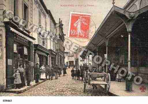 Ville de MARENNES, carte postale ancienne