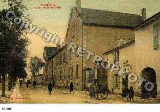 Ville de MARENNES, carte postale ancienne