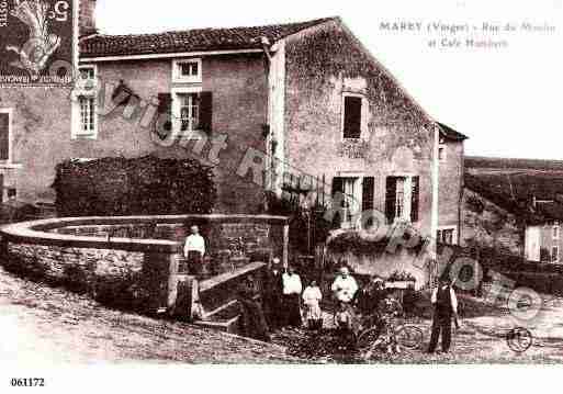 Ville de MAREY, carte postale ancienne