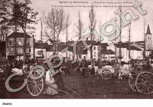 Ville de MAYETDEMONTAGNE(LE), carte postale ancienne