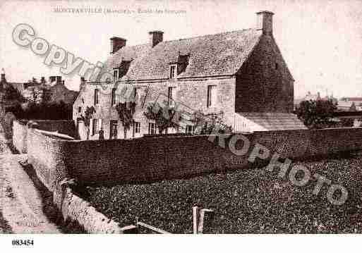 Ville de MONTFARVILLE, carte postale ancienne