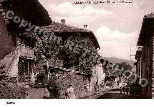 Ville de MOUTARET(LE), carte postale ancienne